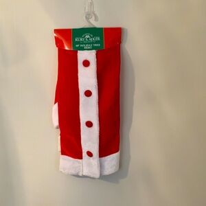 Kurt S. Adler 48-Inch Red and White Santa Suit Design Treeskirt